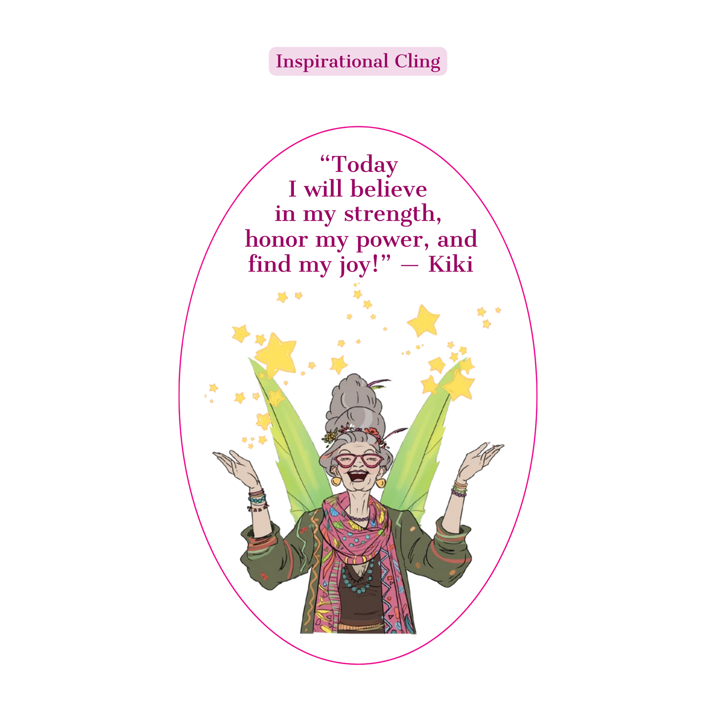 Kiki the Kegel Fairy Whimsical Wellness Gift filled with all the resources for women's pelvic health. 